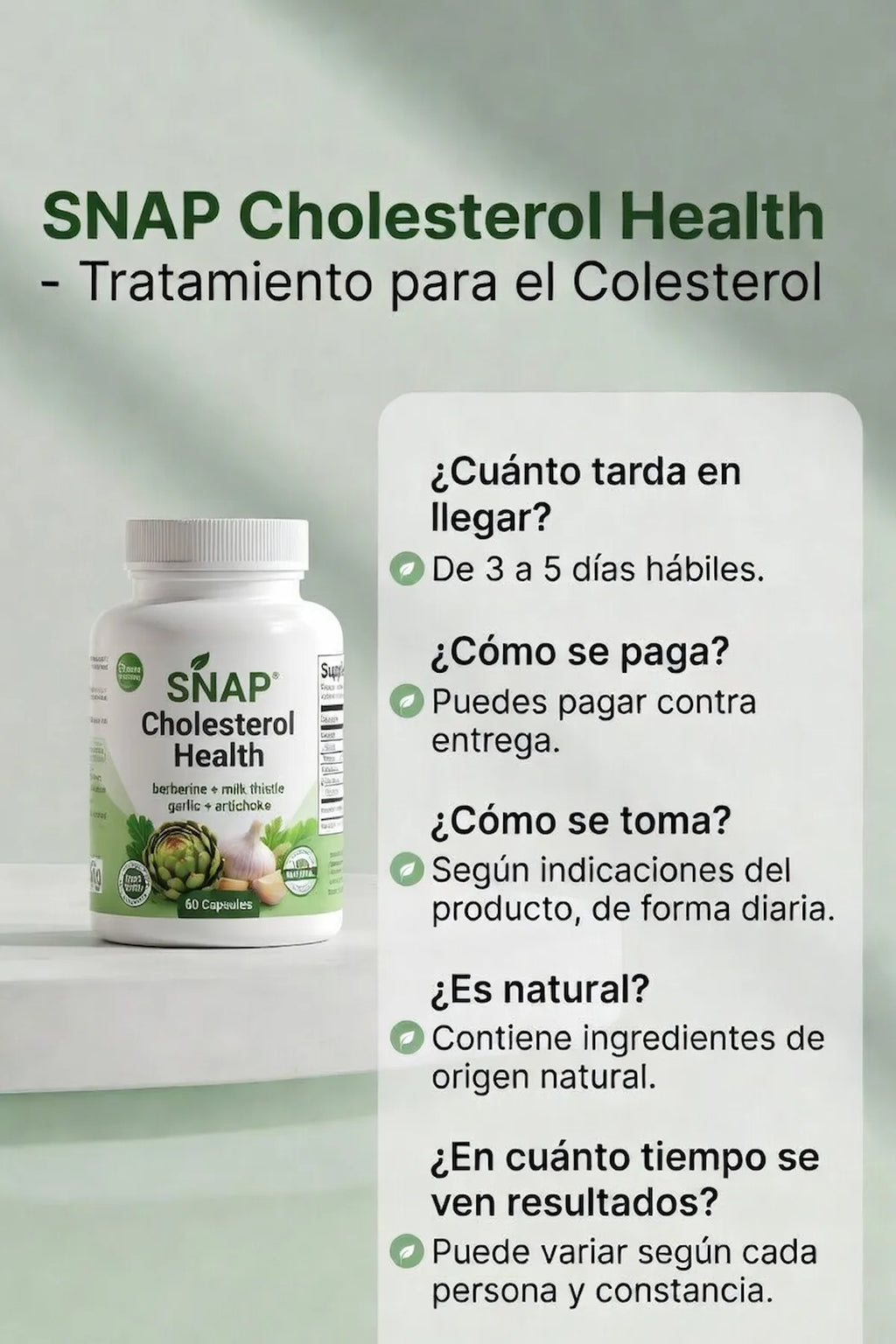 Escudo Cardiovascular Natural - Cholesterol Health