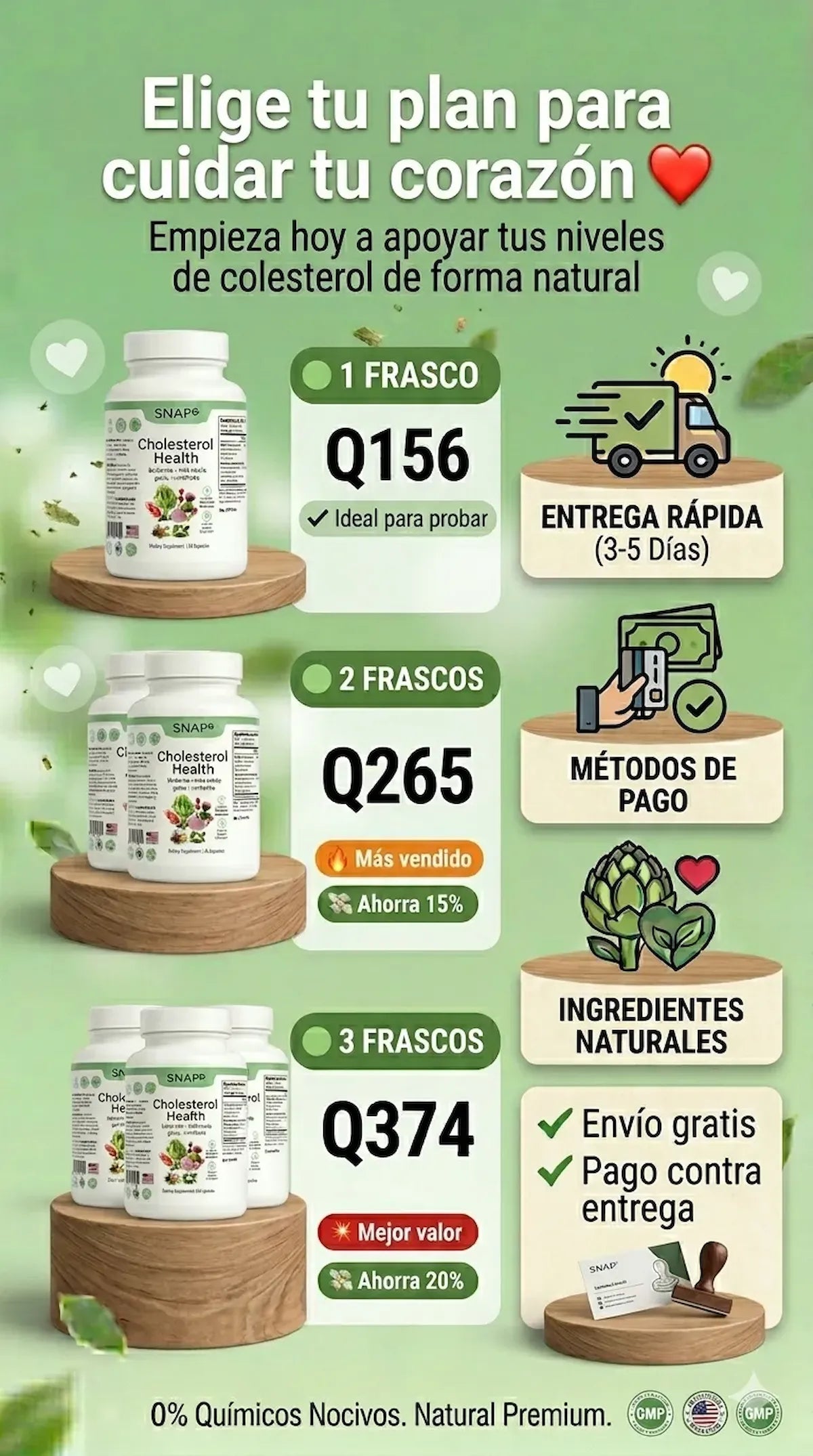 Escudo Cardiovascular Natural - Cholesterol Health