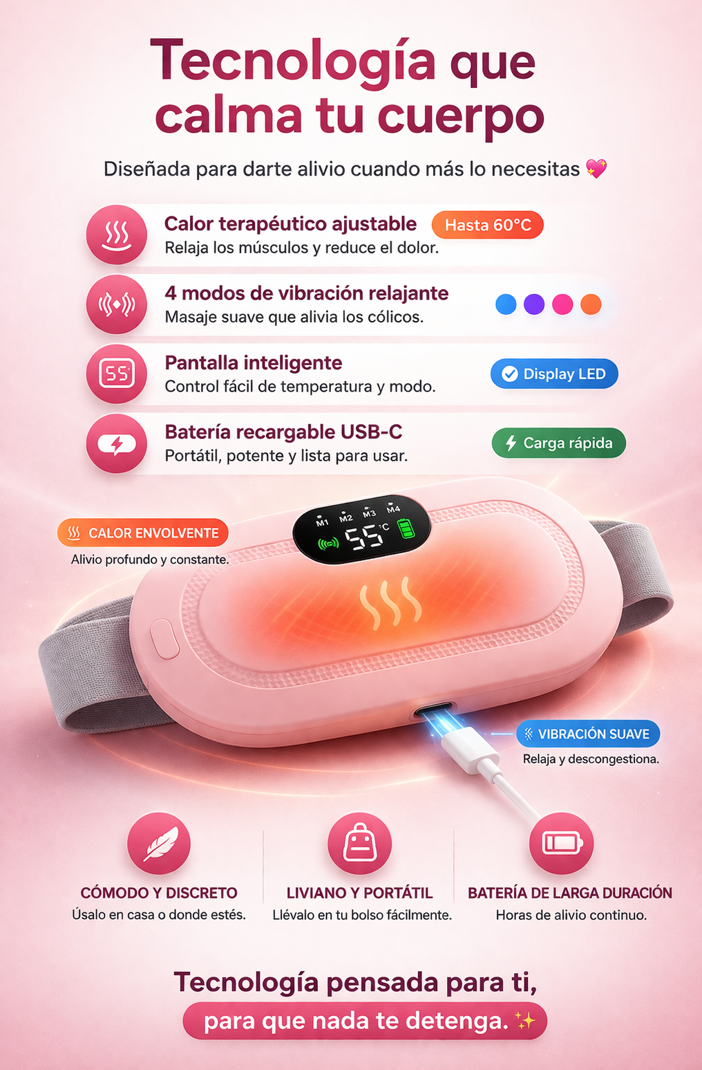 Adiós al Dolor Menstrual en Minutos 🔥