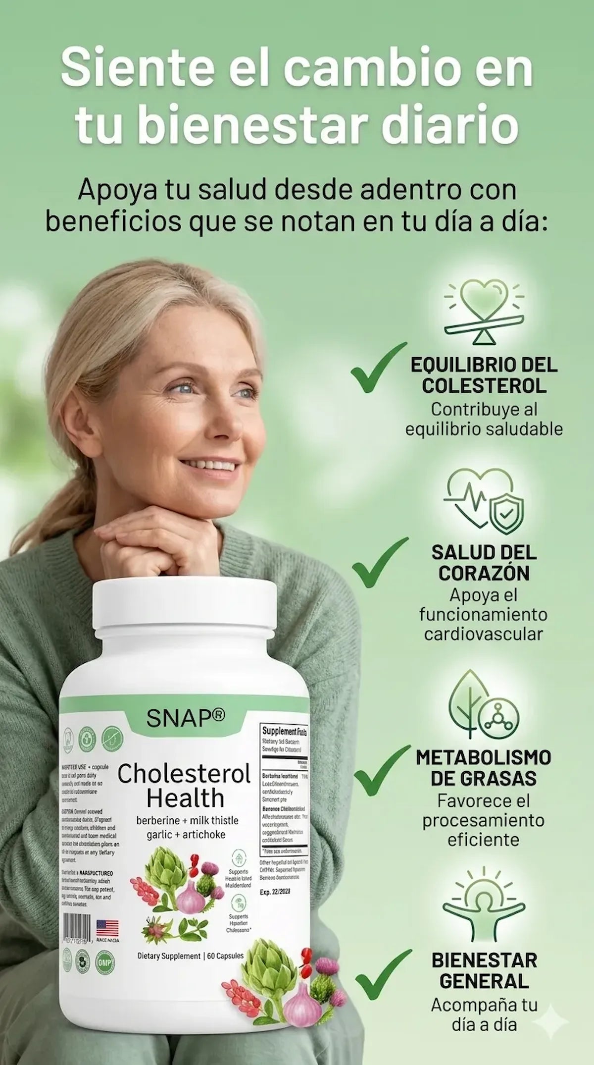 Escudo Cardiovascular Natural - Cholesterol Health