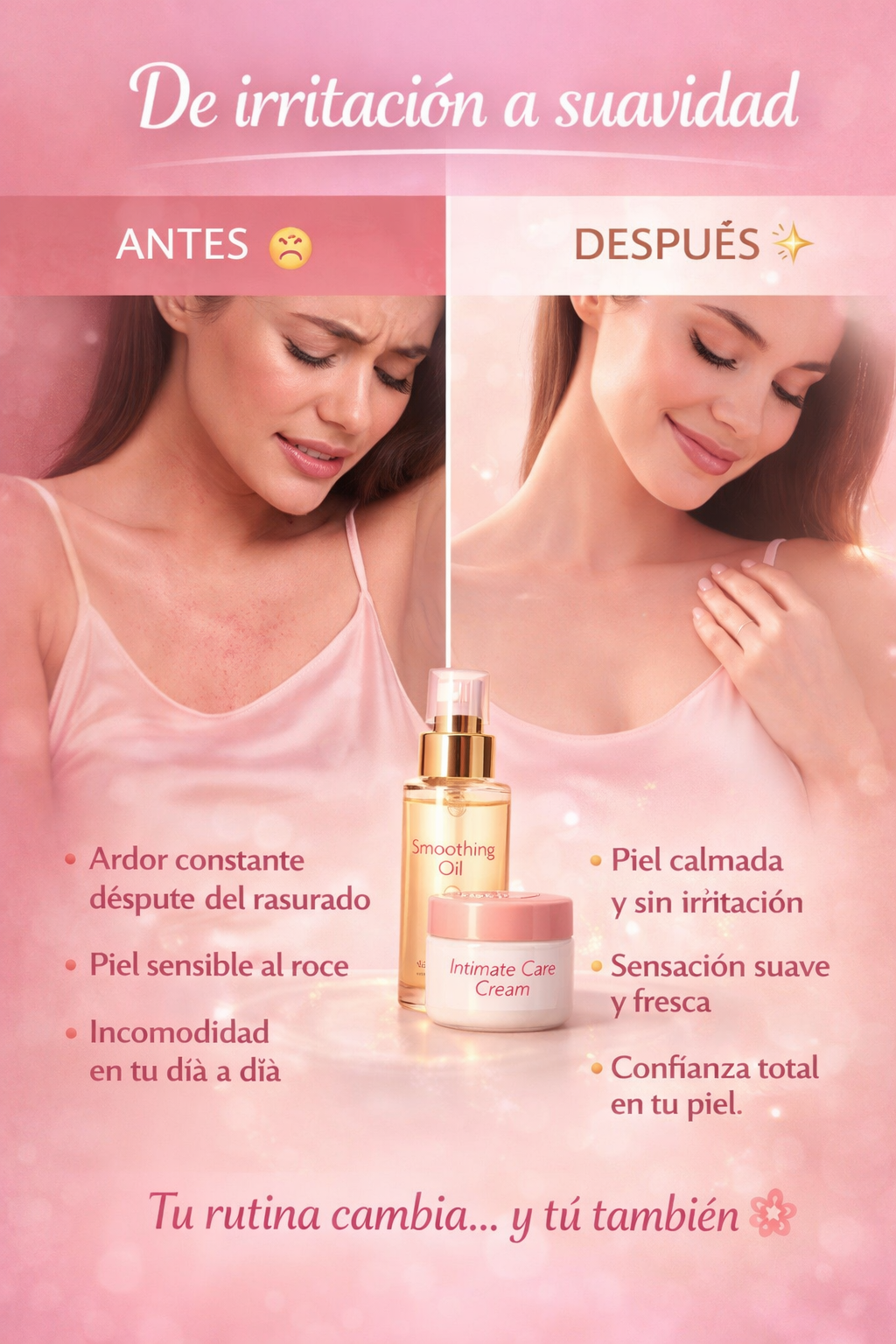 Combo Piel de Seda: Adiós Irritación y Vellos Encarnados